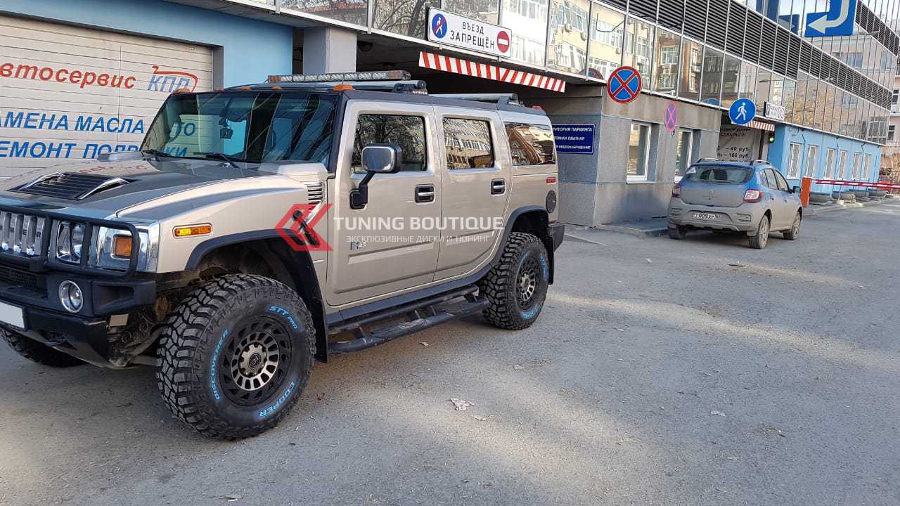 HUMMER H2 на 17" дисках Black Rhino Madness фото 2
